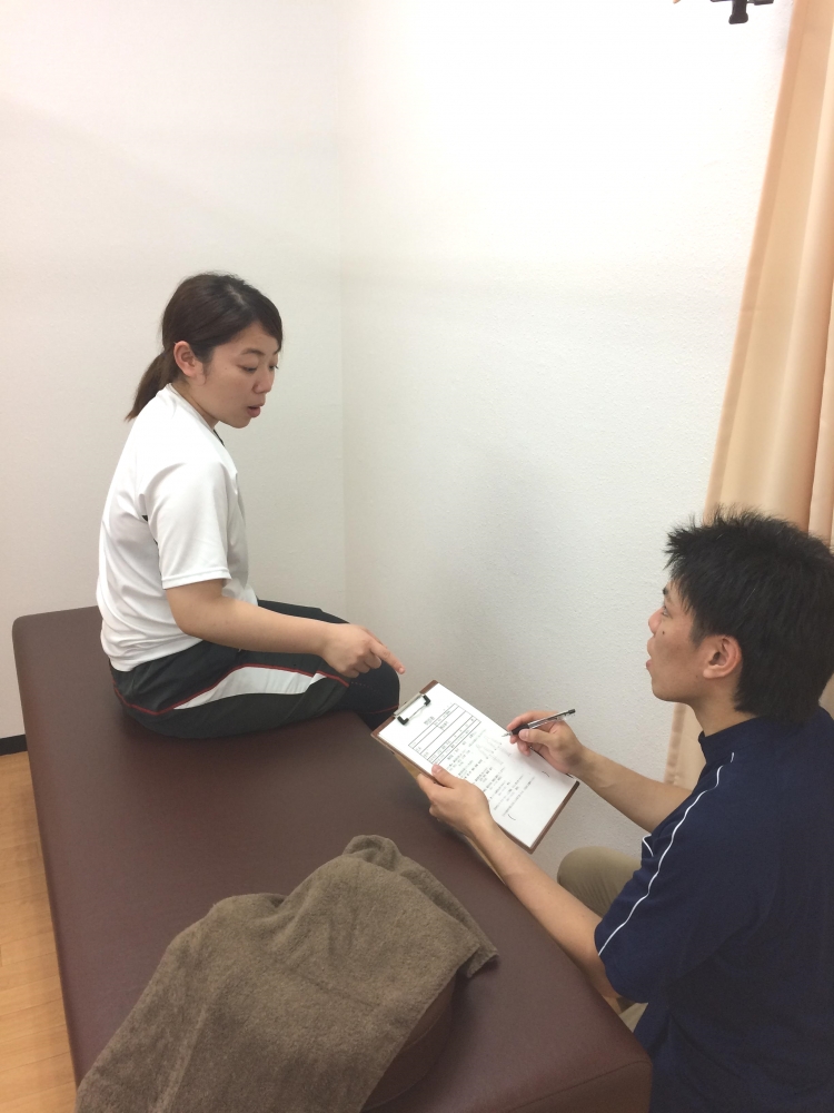 壺川かかず接骨院　ヒアリング
